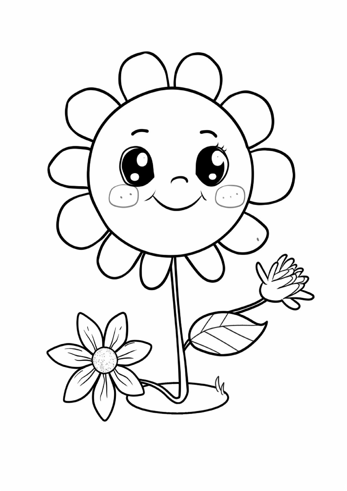✨ 300 Kawaii Ausmalbilder – Digitale Downloads zum Sofort-Ausdrucken ✨