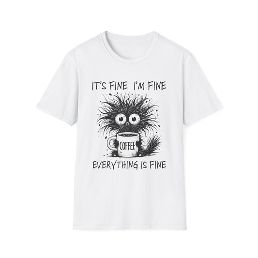 Sarcastic Cat T-Shirt I´m fine