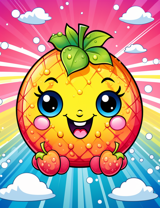 ✨ 300 Kawaii Ausmalbilder – Digitale Downloads zum Sofort-Ausdrucken ✨